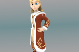 Прототип Герды. (Снежная королева)