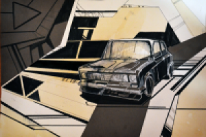 Графика. тушь,акварель,белая ручка