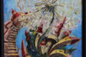 Солнечный ветер. холст,масло