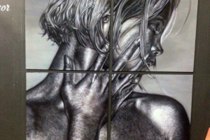 Аерография/ модульная картина