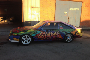 Аэрография/Ниссан сильвиа s12 go hard