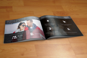 Презентация для торгового центра "Vlasta"