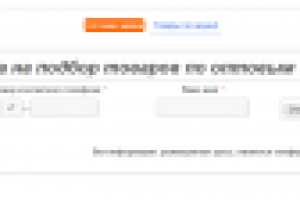 Форма отправки заявки с приложением