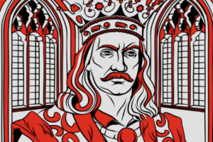 Векторная иллюстрация для объёмной этикетки