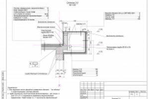 Устройство парапета