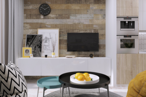 Кухня-столовая в современном стиле