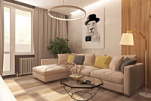 Гостиная в современном стиле