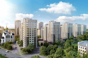 Доработка визуализаций ЖК Бородино