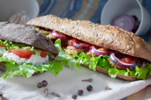 фуд фото 2 бутерброда