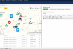 Компонент карты дорожной обстановки