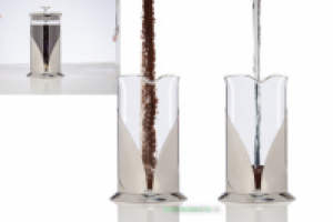 фотомонтаж френч-пресс