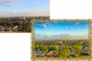 стилизация пейзаж