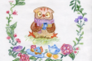 Иллюстрация "Совенок"