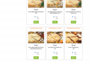 Верстка сайта "МойПирог"