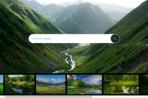 Создание фотогалереи на сайте "Your nature"