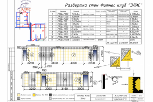 Проект 056 Фитнес клуб Элис