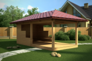 Моделирование и визуализация беседок (10 из 60)