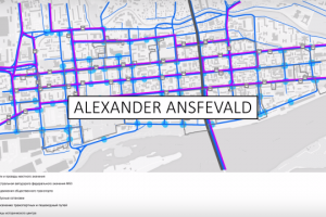 Транспортная схема г. Красноярска