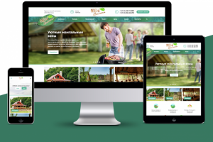 Сайт туристического комплекса «NEW Васюки»