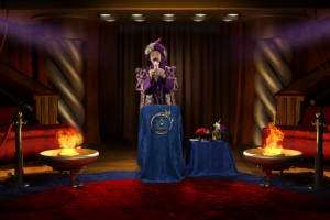 Пример использования 3D виртуальной студии.