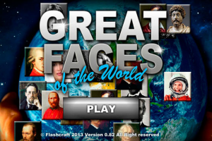Дизайн мобильной игры Great Faces на iOS и Android