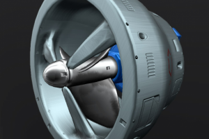 Sci-Fi турбина