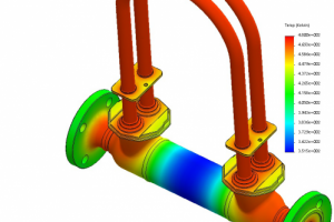 Пространственная эпюра - термодинамика