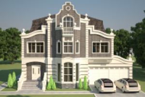 Жилой дом вид 1