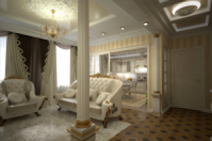 зал - стиль классика-барокко