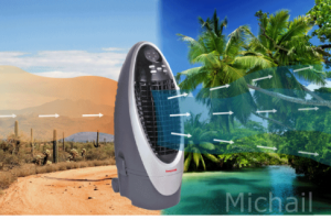 Работа увлажнителя воздуха в gif