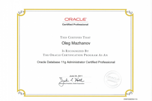 Oracle OCP DBA 11g