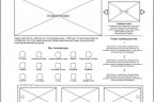 Прототипы сайта мебельной фабрики "Мегаэлатон"