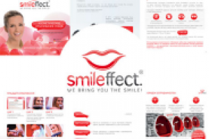 Полиграфические материалы к выставке для компании Smileffect