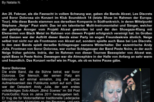 Музыкальный обзор (перевод с русского). Группа Alcest