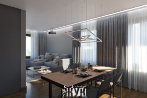 Дизайн интерьера квартиры в современном стиле