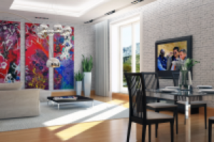 Дизайн интерьера загородного дома в стиле Loft