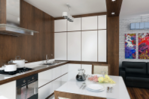 Современный дизайн интерьера с оттенком  Loft`а