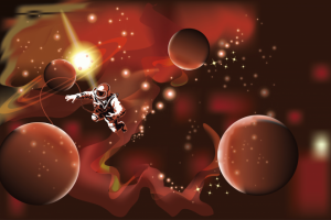 Леонов в космосе