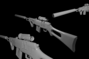 Винтовка для игры "альтернативная история"