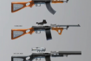 Начальные эскизы оружия