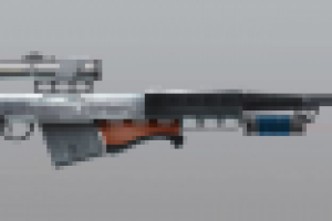 Концепт винтовки для игры в стиле альтернативной истории.