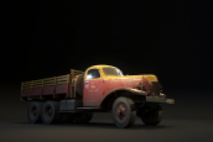 Пропс грузовика ЗИС "Текстуринг"