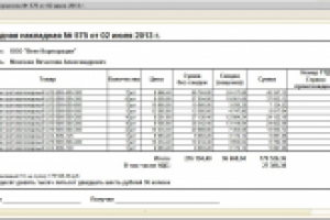 ВПФ "Расходная накладная". УТ 10.3