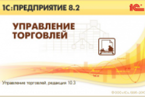 Внедрение 1С: УТ 10.3. ООО "СтройМаркет"