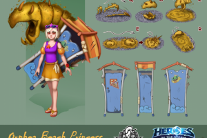 Пляжная принцесса Орфея