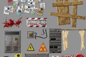 Иконки предметов на тему игры S.T.A.L.K.E.R.