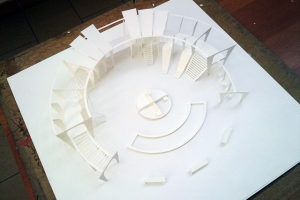 Макет детской площадки