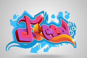 Эскиз граффити