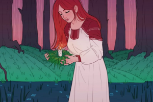 Иллюстрация "Иван Купала"