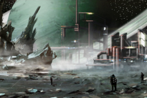 Sci-fi environment concept